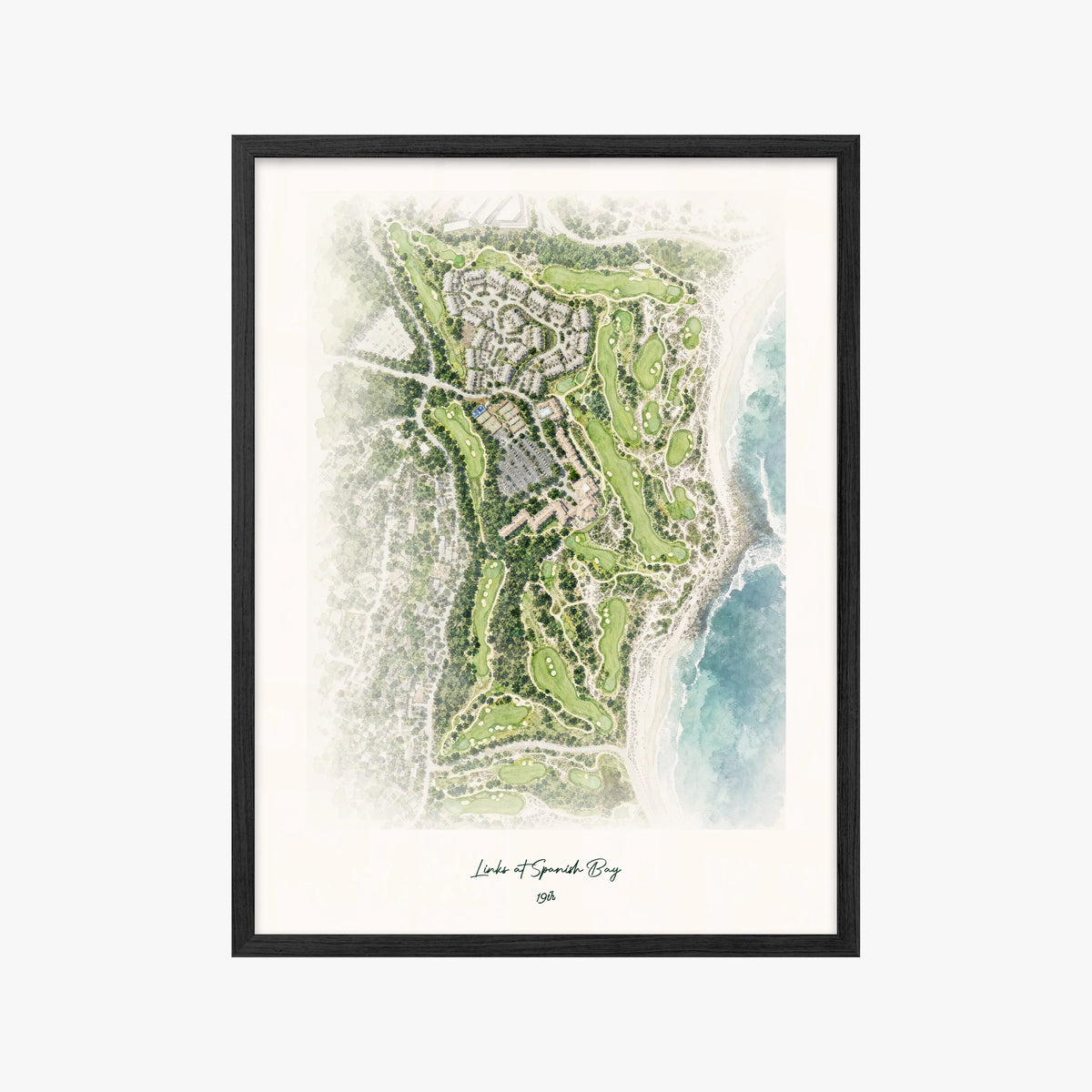 Links at Spanish Bay black frame