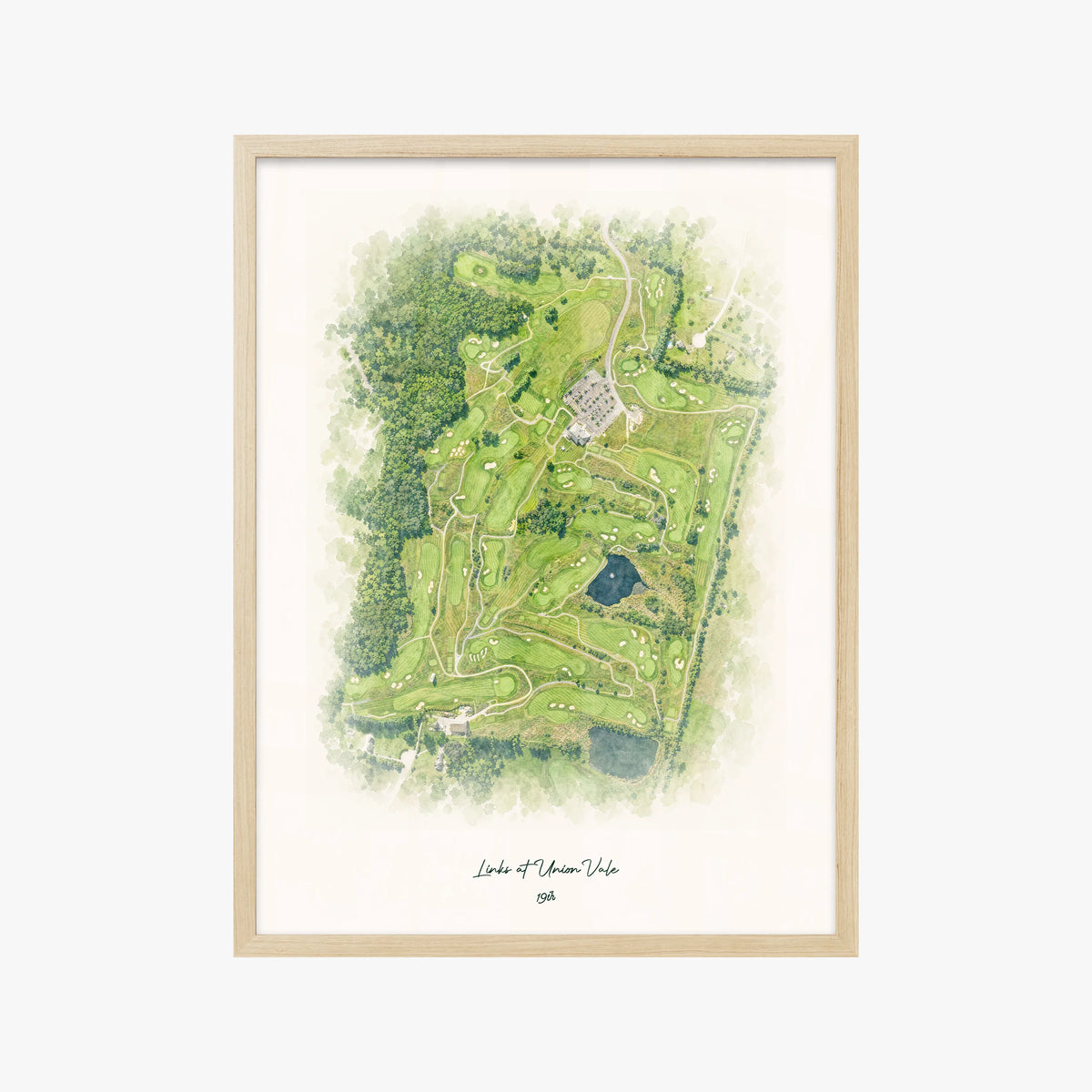 Links at Union Vale wood frame