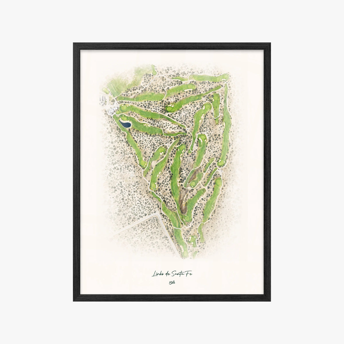 Links de Santa Fe black frame