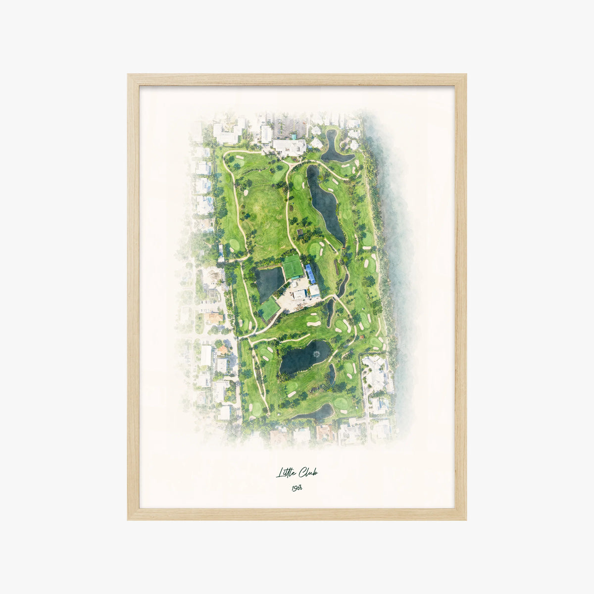 Little Club wood frame