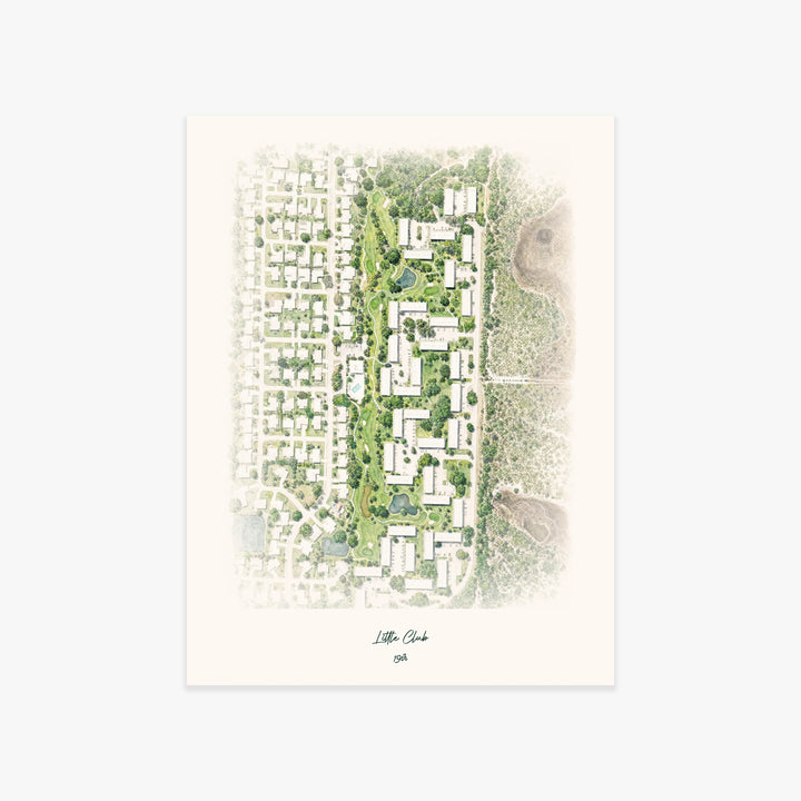 Little Club printed artwork