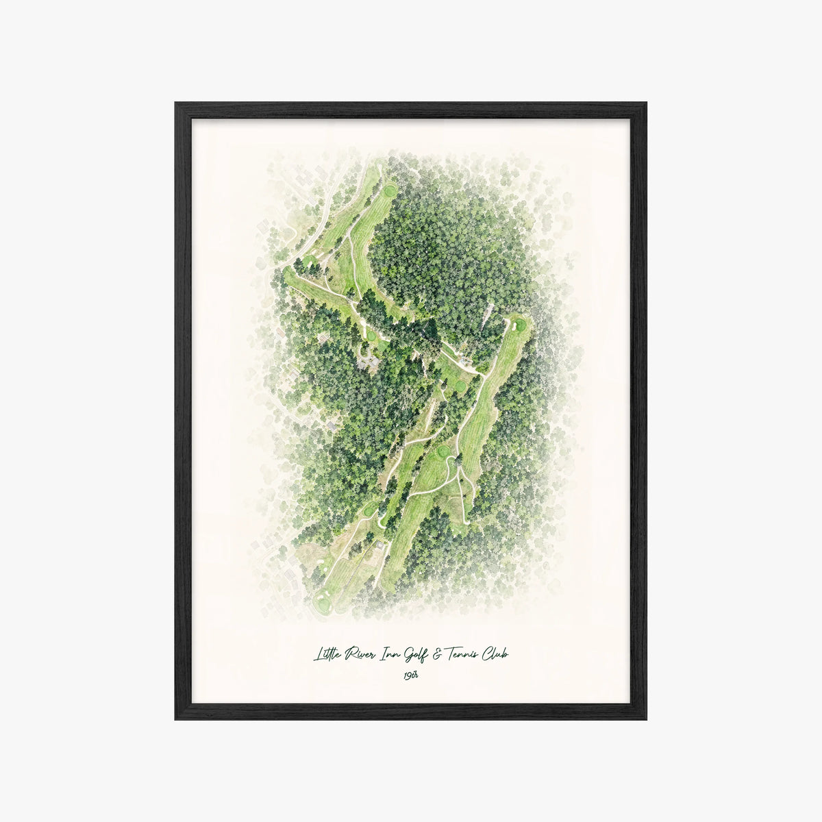 Little River Inn Golf & Tennis Club black frame
