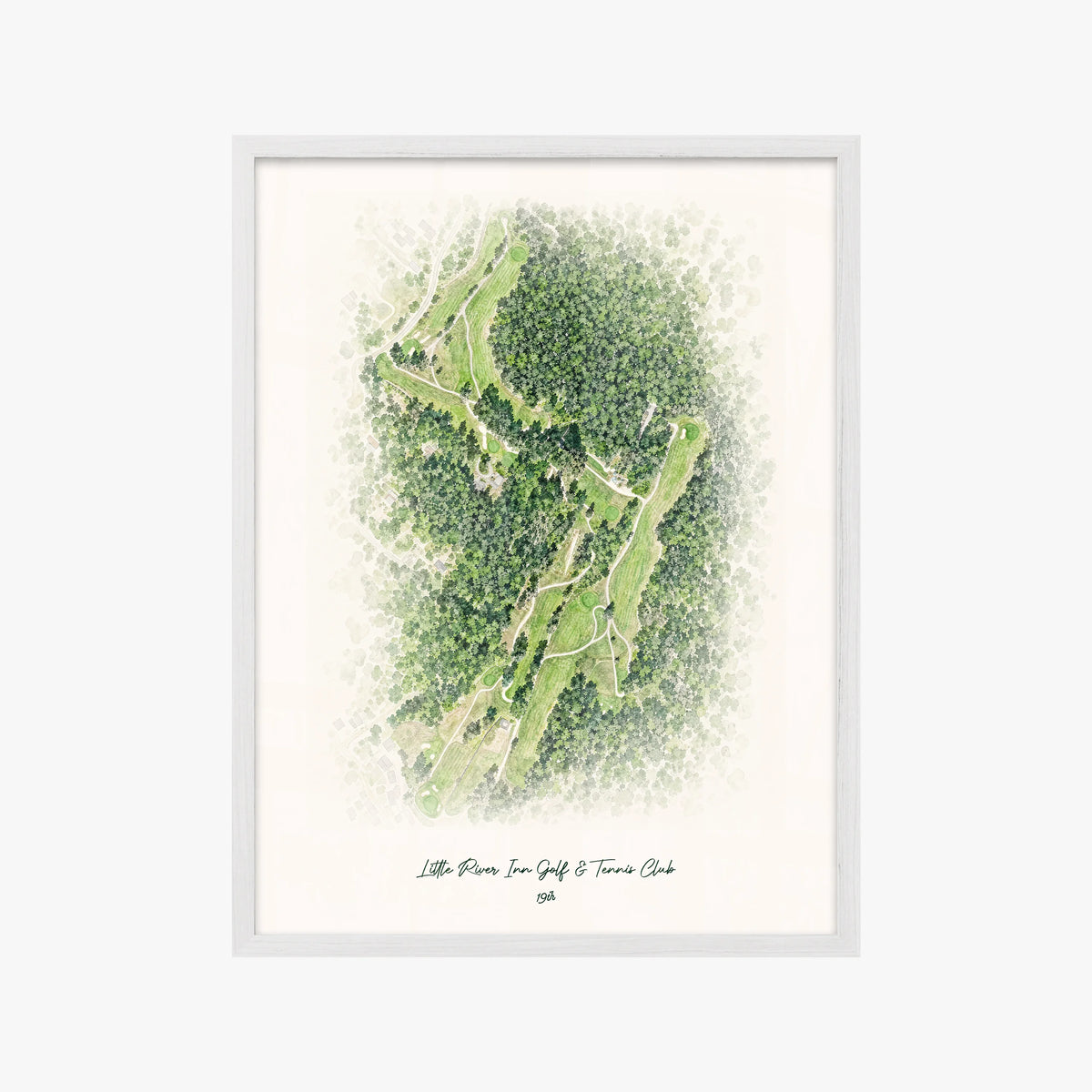 Little River Inn Golf & Tennis Club white frame