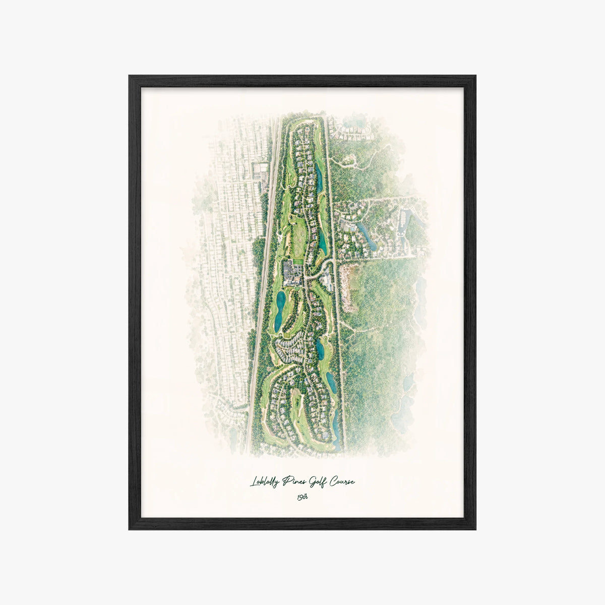 Loblolly Pines Golf Course black frame