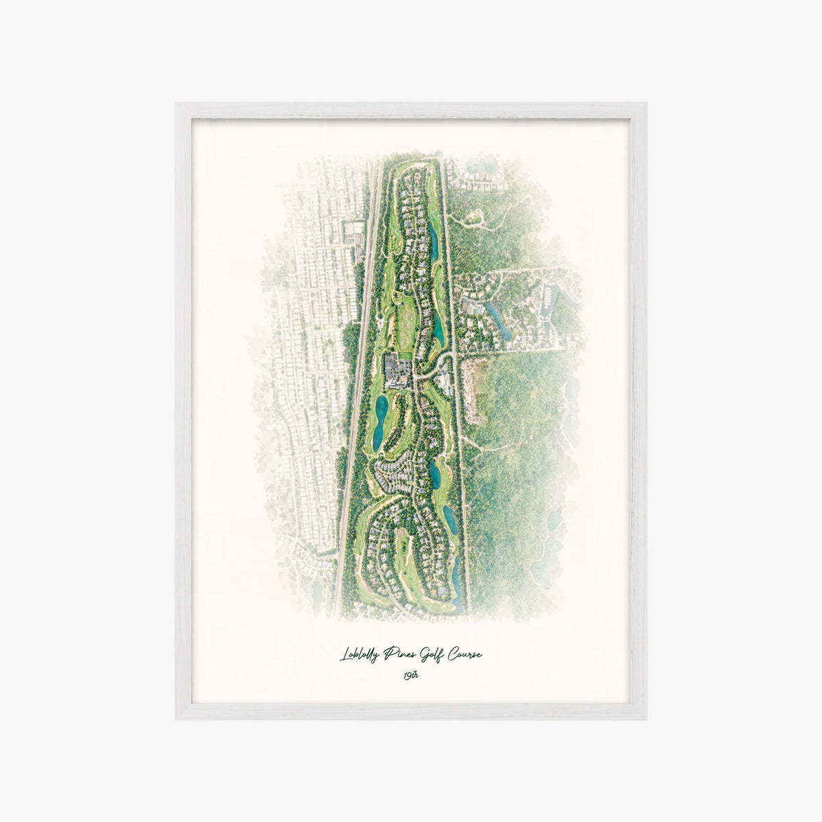 Loblolly Pines Golf Course white frame