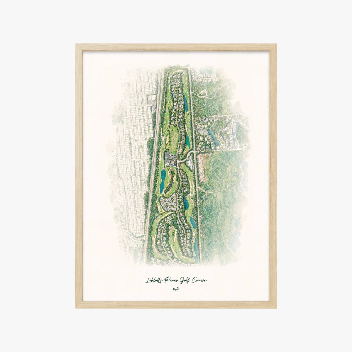 Loblolly Pines Golf Course wood frame