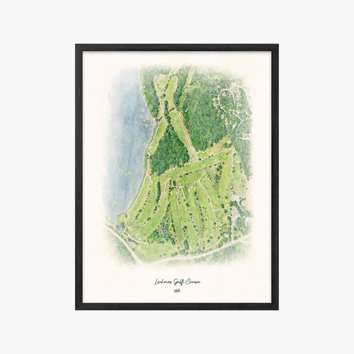 Lochmor Golf Course black frame