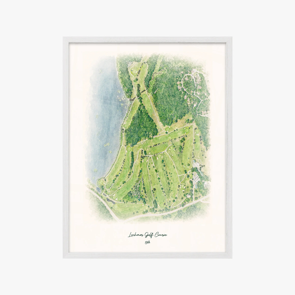 Lochmor Golf Course white frame