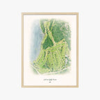 Lochmor Golf Course wood frame