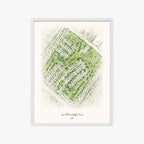 Lone Pines Golf Course white frame