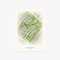 Lone Pines Golf Course printed artwork