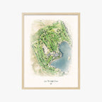 Lone Tree Golf Course wood frame
