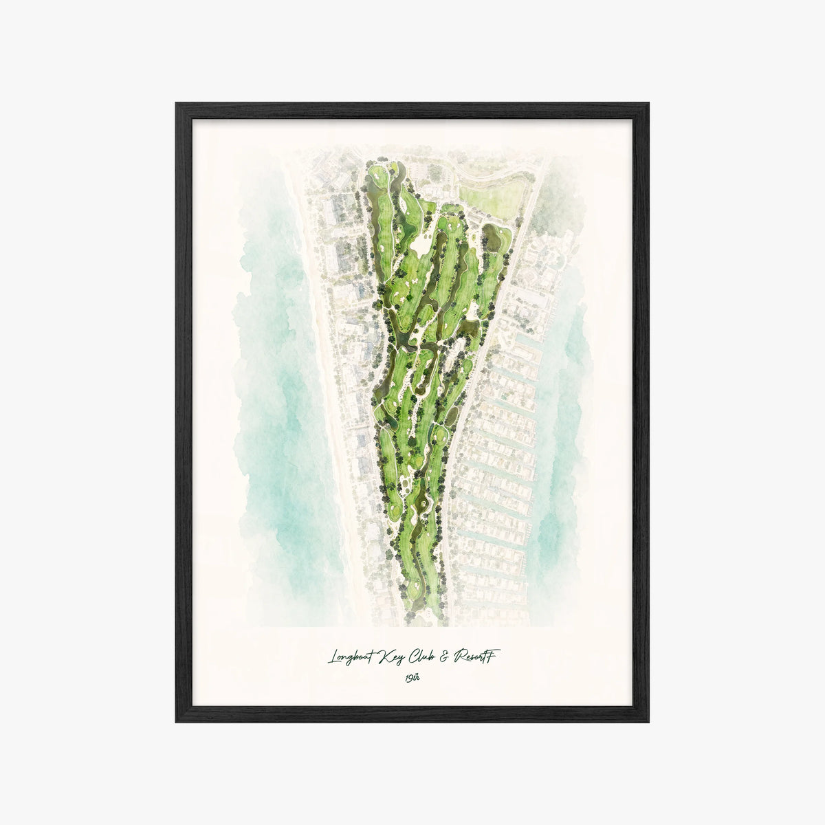 Longboat Key Club & ResortF black frame