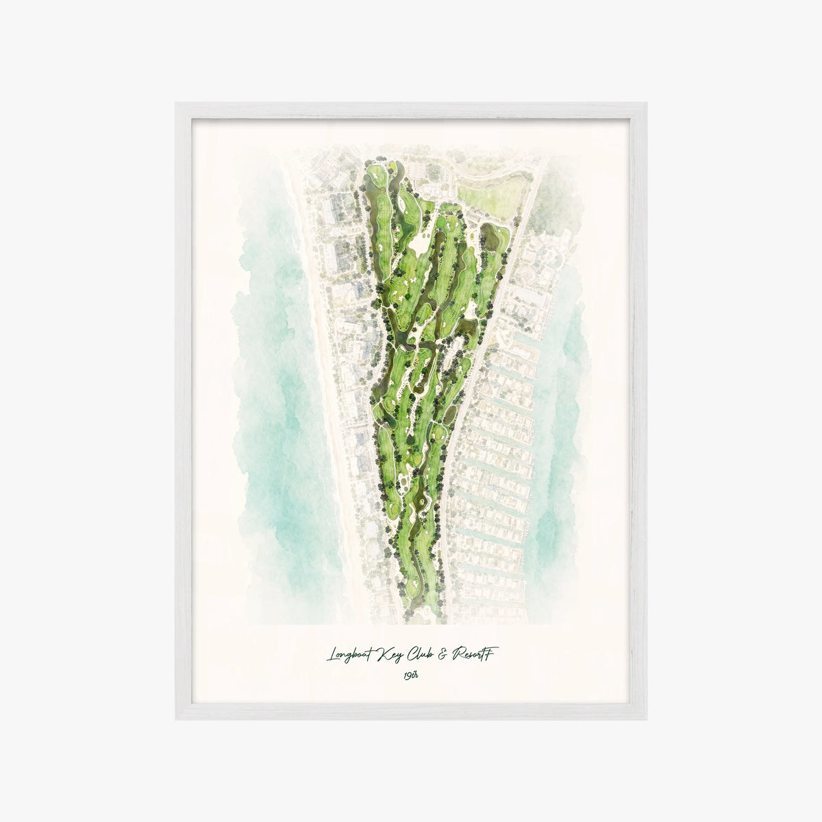 Longboat Key Club & ResortF white frame