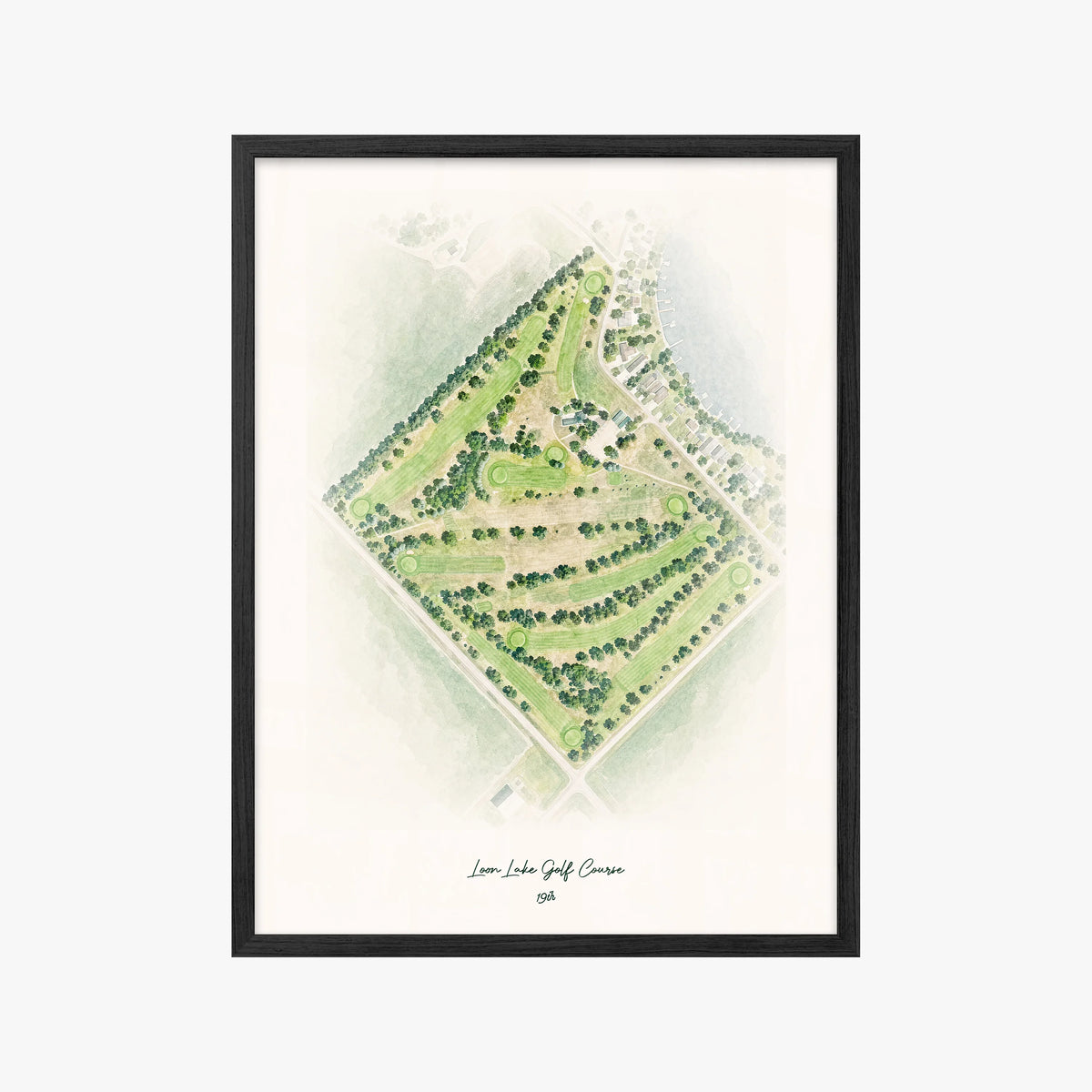 Loon Lake Golf Course black frame