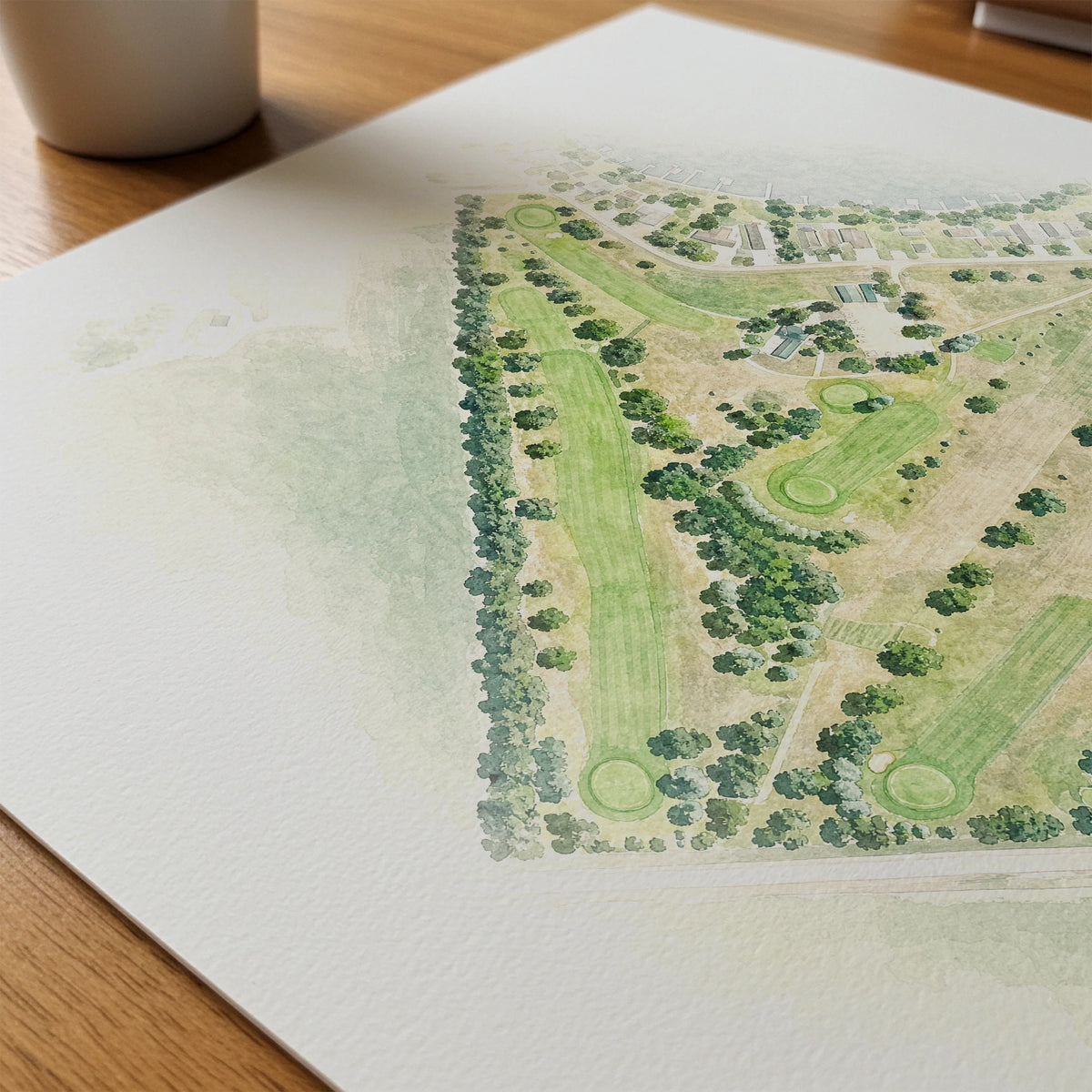 Loon Lake Golf Course mockup 4