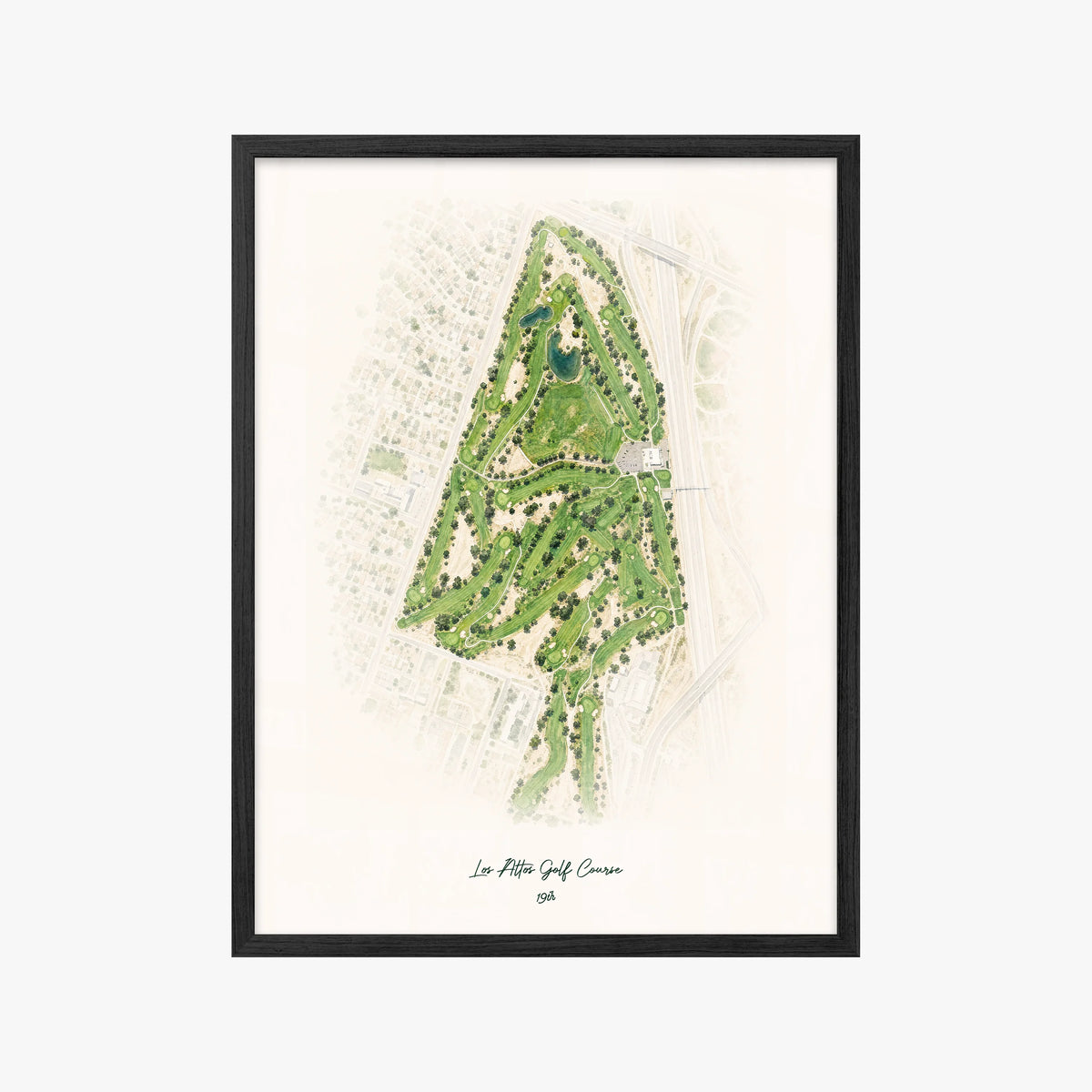 Los Altos Golf Course black frame