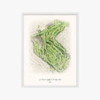 Los Serranos Golf & Country Club white frame