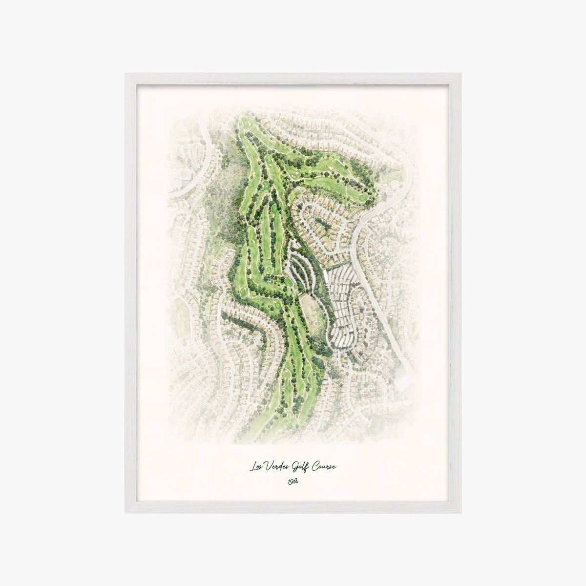 Los Verdes Golf Course white frame