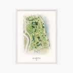 Lyons Golf Course white frame