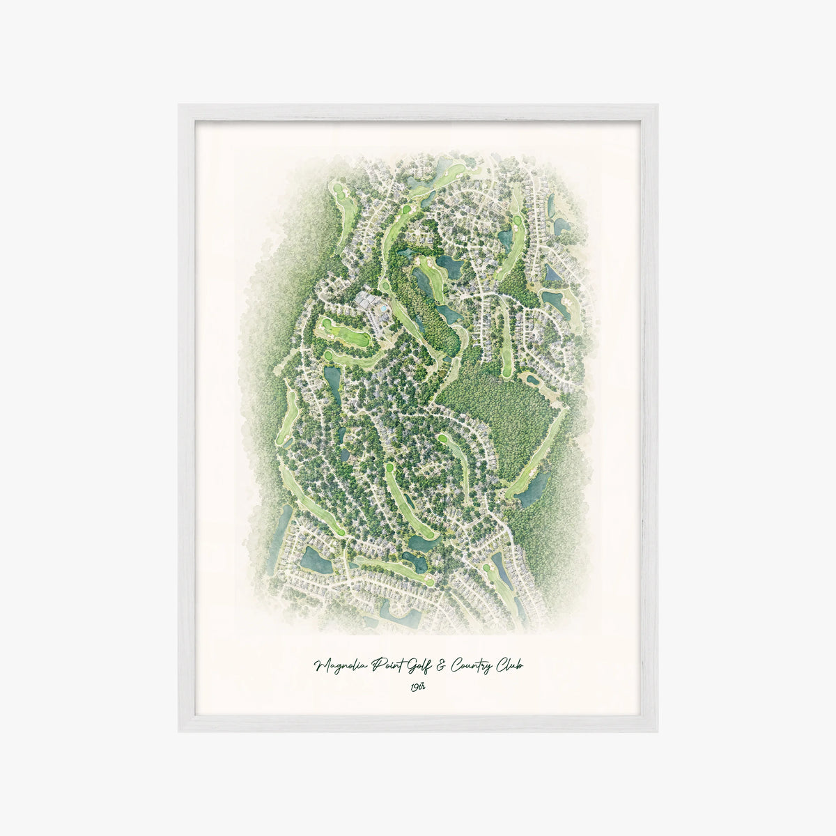 Magnolia Point Golf & Country Club white frame