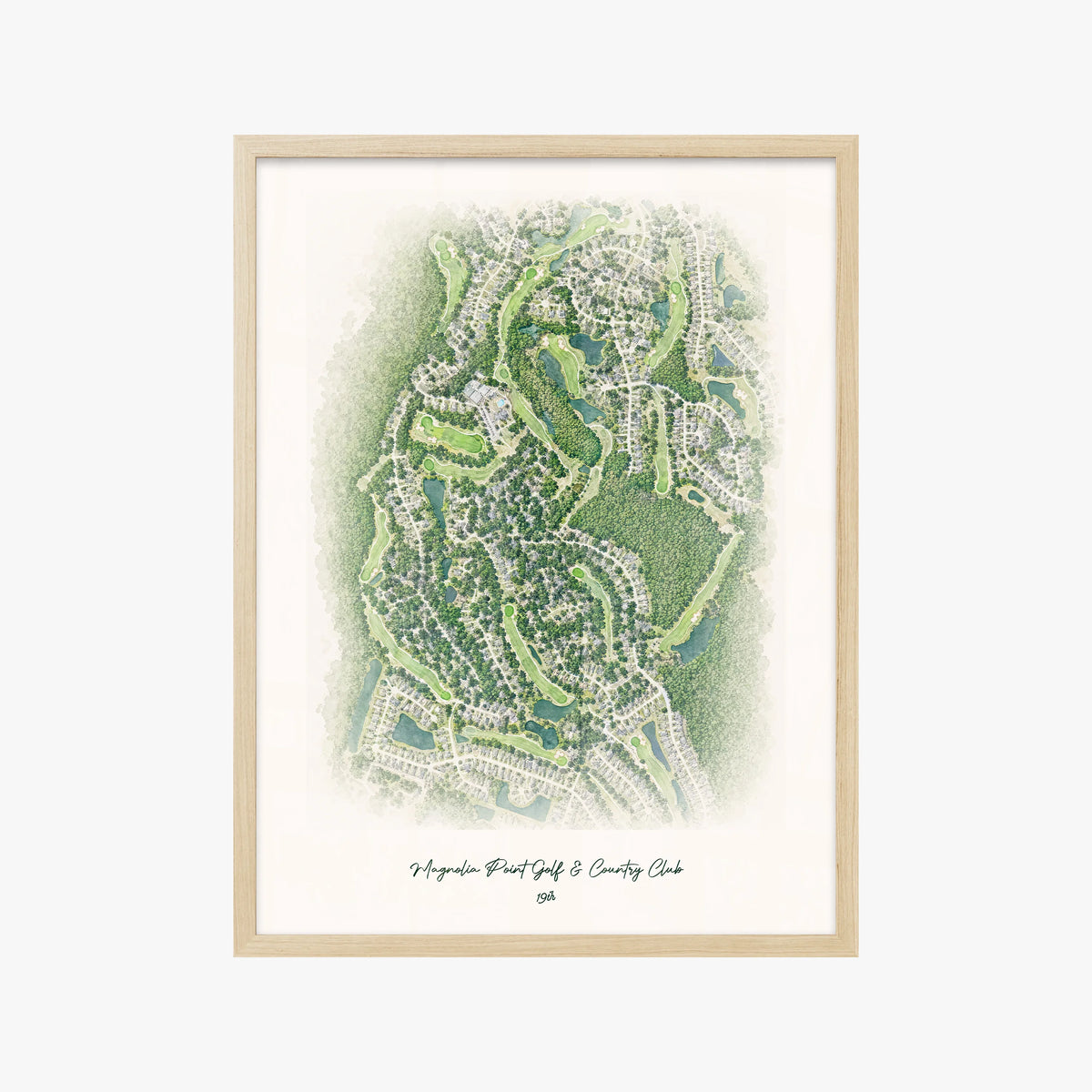 Magnolia Point Golf & Country Club wood frame