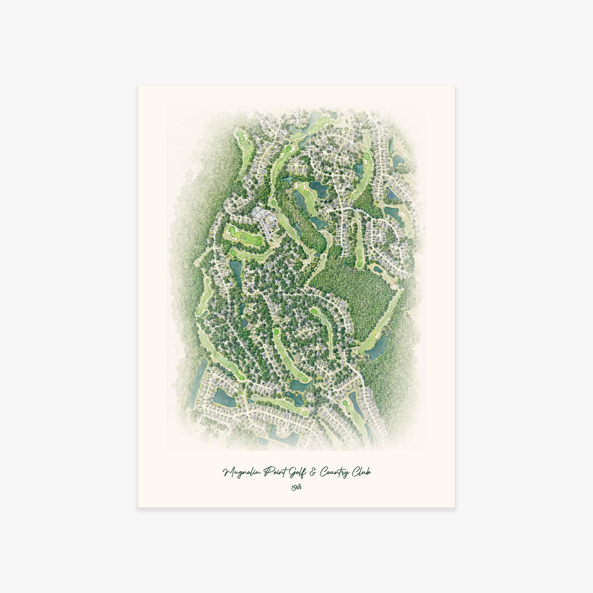 Magnolia Point Golf & Country Club printed artwork