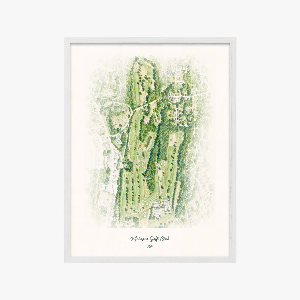 Mahopac Golf Club white frame