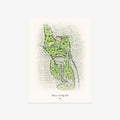 Riviera Country Club printed artwork