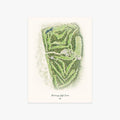 Anchorage Golf Course printed artwork