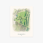 DJ's Golf Center Par 3 printed artwork