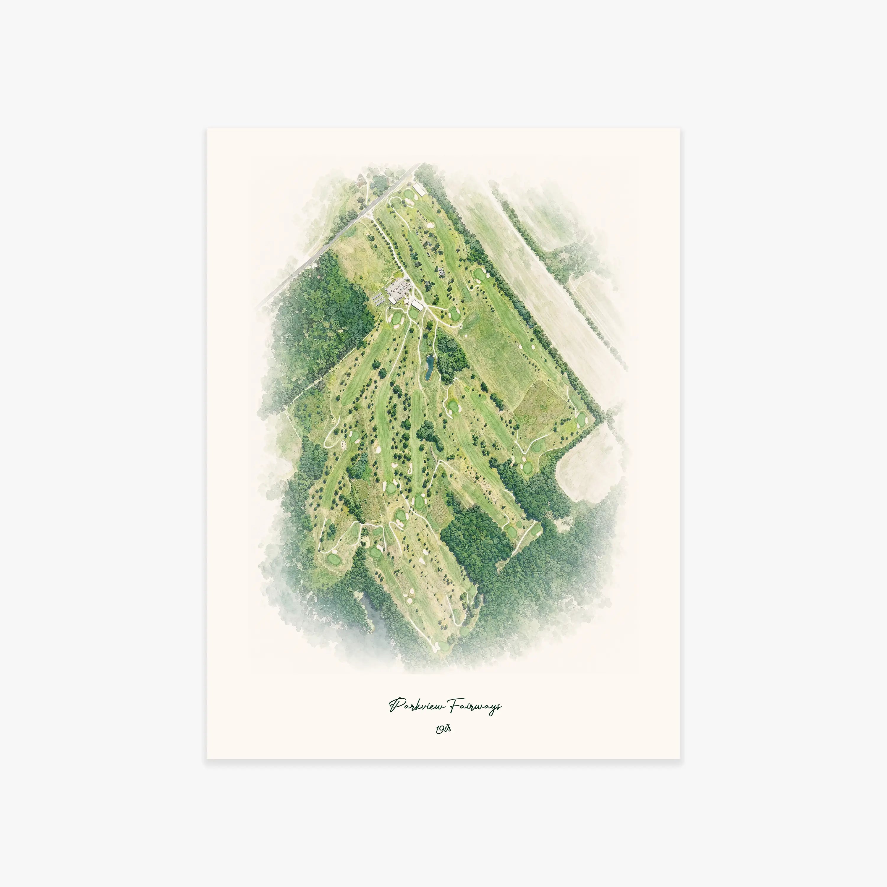 Parkview Fairways printed artwork