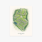 Frog Hollow Golf Club printed artwork