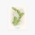 Coral Creek Golf Club printed artwork