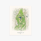 Casper Golf Club - Links printed artwork