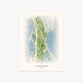 Montaup Country Club printed artwork