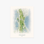 Montaup Country Club printed artwork