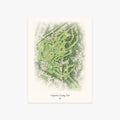 Mapledale Country Club printed artwork