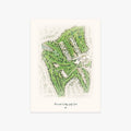 Paradise Valley Golf Club printed artwork