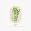 Palmer Golf Course printed artwork