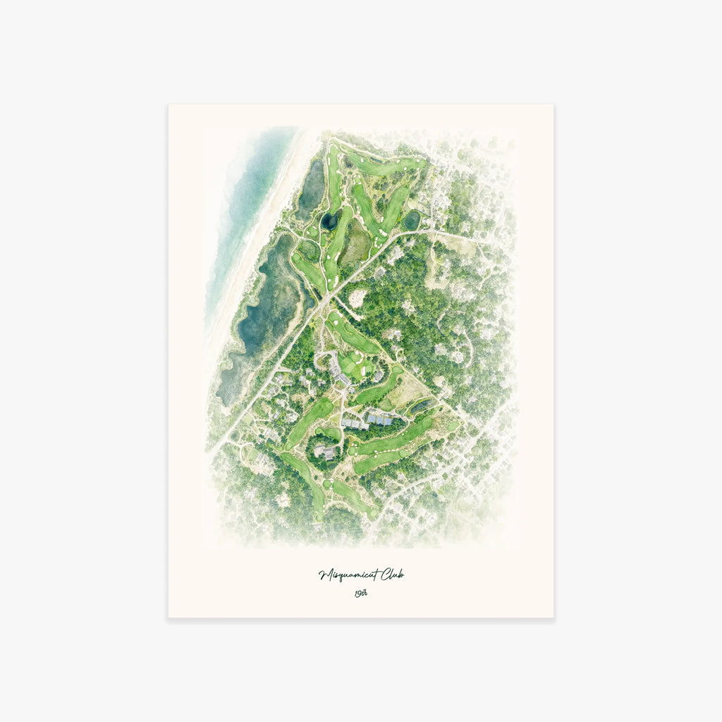 Misquamicut Club printed artwork