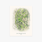Jackson Hole Golf & Tennis Club printed artwork