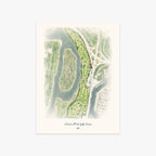 Marine Park Golf Course printed artwork
