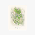 Powell Country Club printed artwork