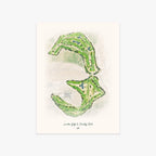 Lander Golf & Country Club printed artwork