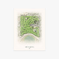 Willis Case Golf Course printed artwork