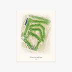 Prairie View Golf Course printed artwork