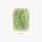 Moose Run Golf Course printed artwork