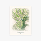 Back Creek Golf Club printed artwork