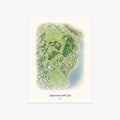 Sakonnet Golf Club printed artwork